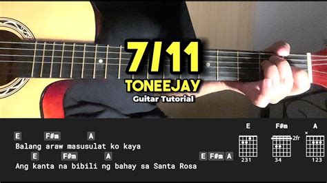 7/11 chords|7/11 by Toneejay .